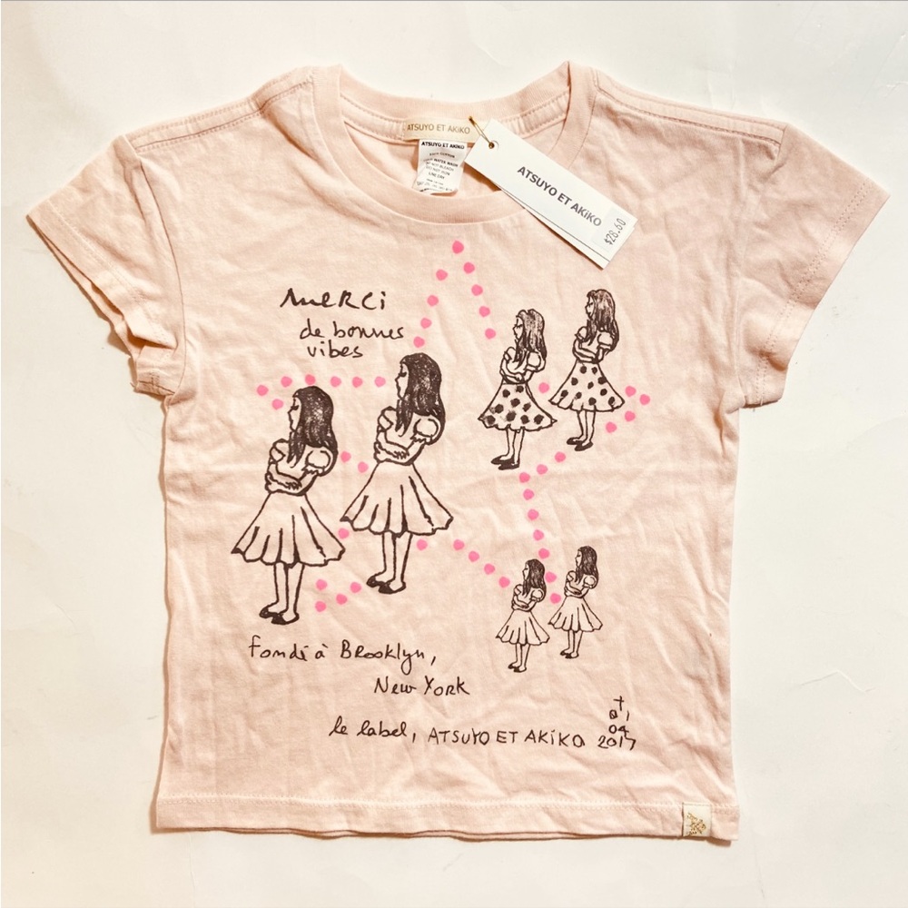 - Atsuyo Et Akiko pink tee